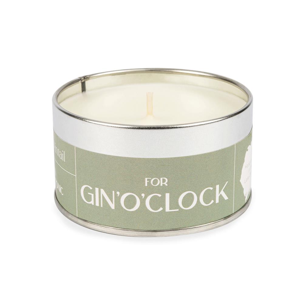 Pintail Candles Gin O'Clock Tin Candle Extra Image 2